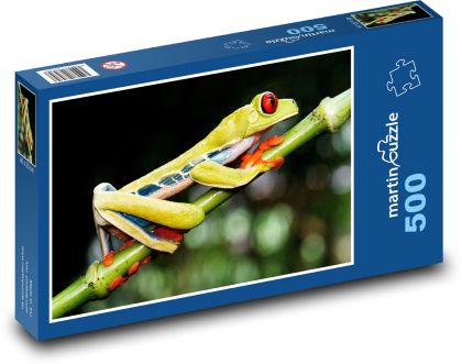 Žaba - žaba - Puzzle 500 dielikov, rozmer 46x30 cm 