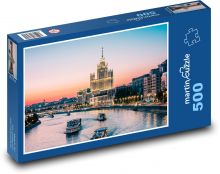 Západ slunce - Moskva Puzzle 500 - 46x30 cm