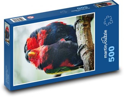 Parrot - Puzzle of 500 pieces, size 46x30 cm 