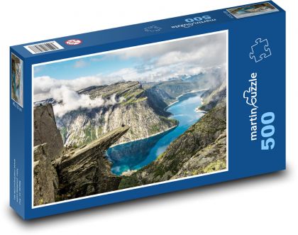 Ringedalsvannet - See, Norwegen - Puzzle - 500 Teile