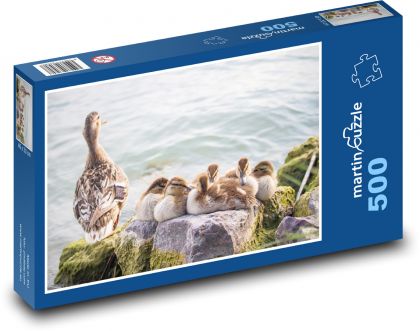 Wild ducks - Puzzle of 500 pieces, size 46x30 cm 