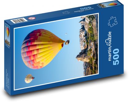 Horkovzdušné balóny - puzzle 500 dílků