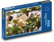 Vánoční ozdoby Puzzle 500 dílků - 46 x 30 cm