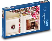 Decorations - Christmas Puzzle of 500 pieces - 46 x 30 cm 