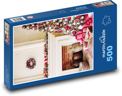 Decorations - Christmas - Puzzle of 500 pieces, size 46x30 cm 