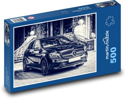 Auto - puzzle 500 dílků