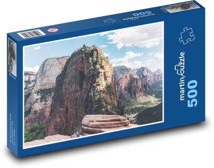 Canyon - cliffs - Puzzle of 500 pieces, size 46x30 cm 