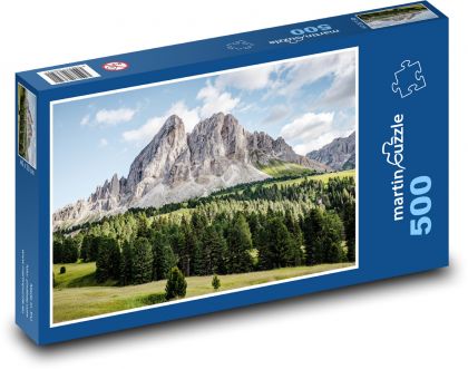 Wald und Berge - Puzzle - 500 Teile