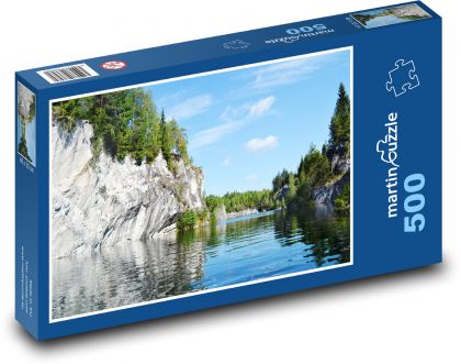 Řeka - příroda - puzzle 500 dílků