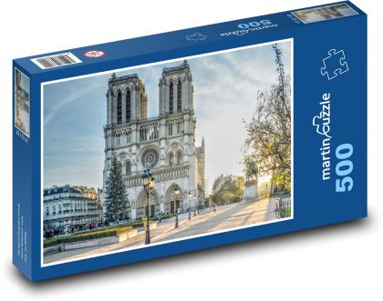 Notre Dame - Paríž - Puzzle 500 dielikov, rozmer 46x30 cm 