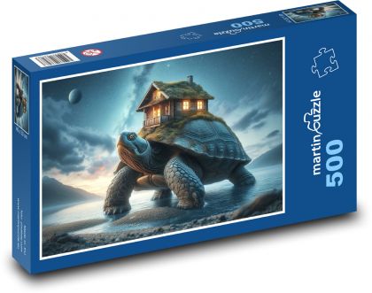 Riesenschildkröte - Puzzle - 500 Teile