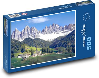 Santa Magdalena - Itálie, kostel - puzzle 500 dílků