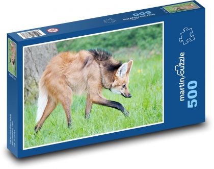 Wolf  - Puzzle of 500 pieces, size 46x30 cm 