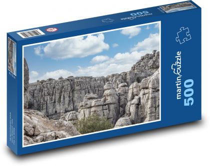 Hory - Malaga, Španělsko - puzzle 500 dílků