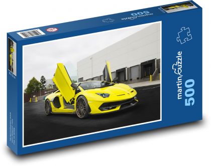 Auto -  Lamborghini - Puzzle of 500 pieces, size 46x30 cm 