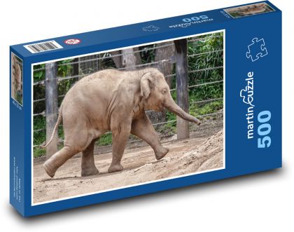 Slon - Puzzle 500 dielikov, rozmer 46x30 cm 