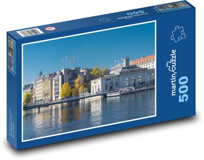 Geneva, Switzerland. - Puzzle of 500 pieces, size 46x30 cm 