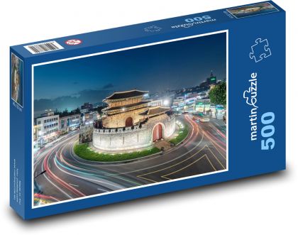 Gate paldalmun - Unesco - Puzzle of 500 pieces, size 46x30 cm 