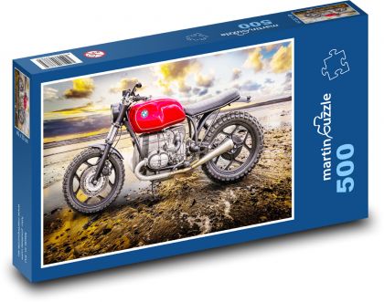 Motocykl - Puzzle 500 elementów, rozmiar 46x30 cm
