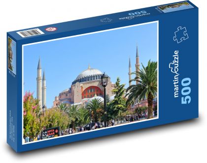Hagia Sophia - Konstantynopol - Puzzle 500 elementów, rozmiar 46x30 cm