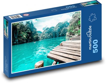 Coron - Filipiny - Puzzle 500 elementów, rozmiar 46x30 cm