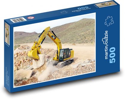 Bagger - Gebäudetechniker - Puzzle - 500 Teile