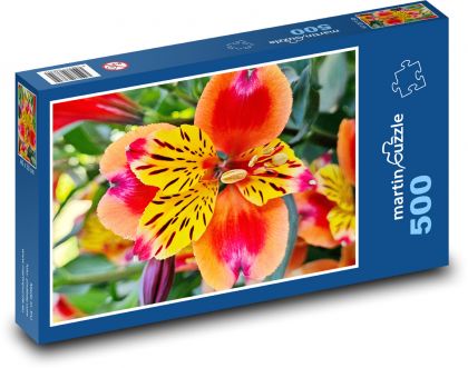 Kwiat lilii - Puzzle 500 elementów, rozmiar 46x30 cm