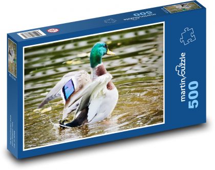 Duck - Puzzle of 500 pieces, size 46x30 cm 