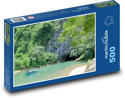 Phong Nha Cave - Vietnam - Puzzle of 500 pieces, size 46x30 cm 