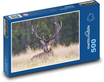 Hirsch - Geweih - Puzzle - 500 Teile