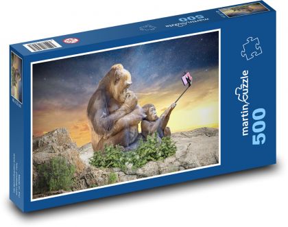 Affe - Puzzle - 500 Teile