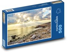 Moře - skalnaté pobřeží Puzzle 500 - 46x30 cm