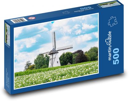 Alte Windmühle - Puzzle - 500 Teile