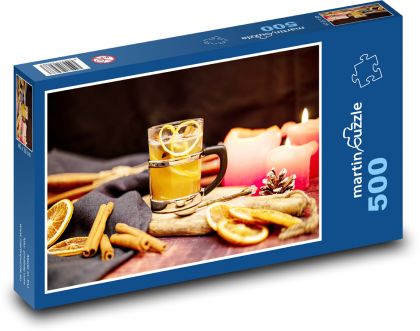 Vianočni drink - Puzzle 500 dielikov, rozmer 46x30 cm 