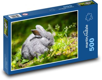 Rabbit - Puzzle of 500 pieces, size 46x30 cm 