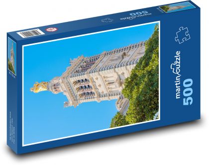 Notre Dame de la Garde - poutní kostel - Puzzle 500 dílků, rozměr 46x30 cm