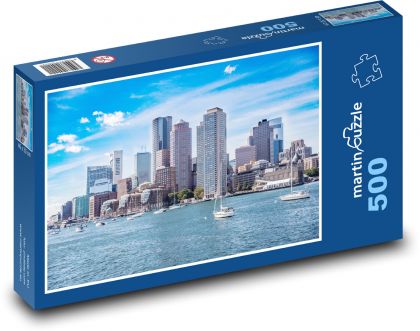 Boston, Massachusetts - Puzzle of 500 pieces, size 46x30 cm 