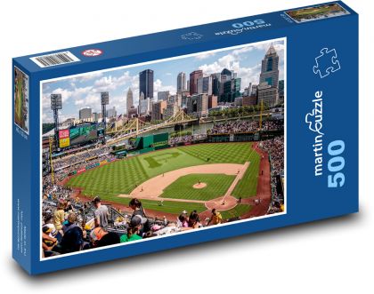 Baseballové ihrisko - Puzzle 500 dielikov, rozmer 46x30 cm 