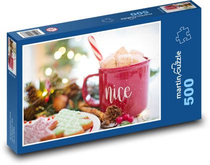 Kakao - Vianoce - Puzzle 500 dielikov, rozmer 46x30 cm 