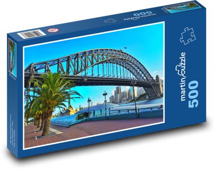 Sydney Harbour Bridge - Australia - Puzzle of 500 pieces, size 46x30 cm 