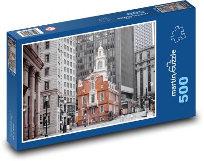 Altes Haus - Boston - Puzzle - 500 Teile