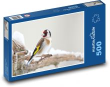 Stehlík - pták Puzzle 500 dílků - 46 x 30 cm