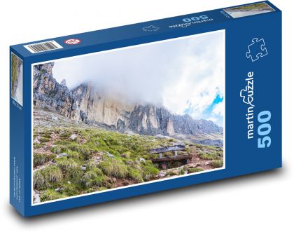 Dolomites - South Tyrol - Puzzle of 500 pieces, size 46x30 cm 
