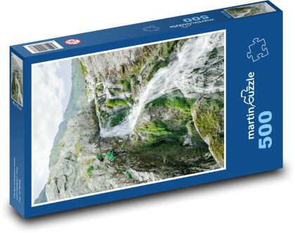 Vodopad - Puzzle 500 dielikov, rozmer 46x30 cm 