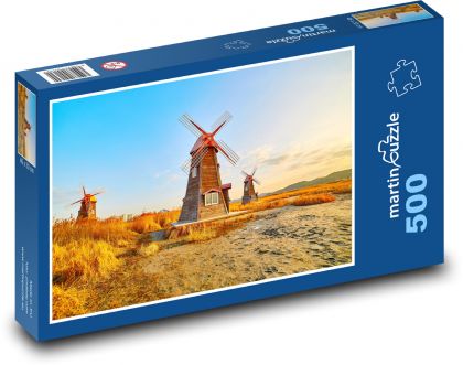 Větrný mlýn - Korea - puzzle 500 dílků