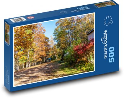 Polní cesta - Puzzle of 500 pieces, size 46x30 cm 