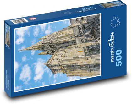 Kirche - Bretagne, Frankreich - Puzzle - 500 Teile