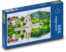 Beyenburg - kostel Puzzle 500 dílků - 46 x 30 cm