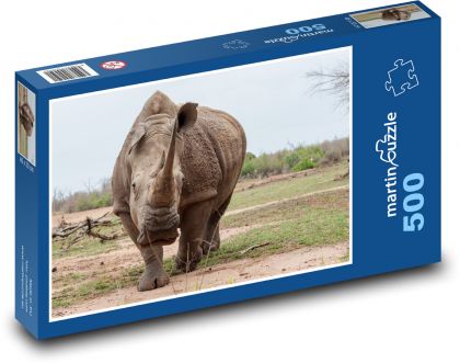 Nosorožec v Africe - puzzle 500 dílků