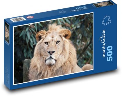 Löwe mit großer Mähne - Puzzle - 500 Teile